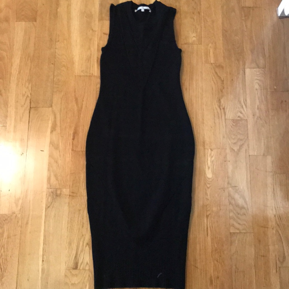RACHEL Rachel Roy Black sweater dress